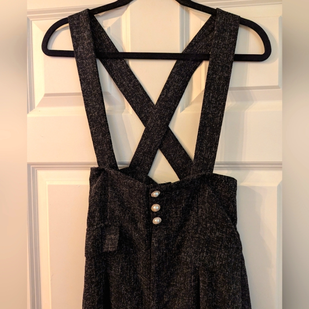 Cider Black Wide Leg Jumpsuit